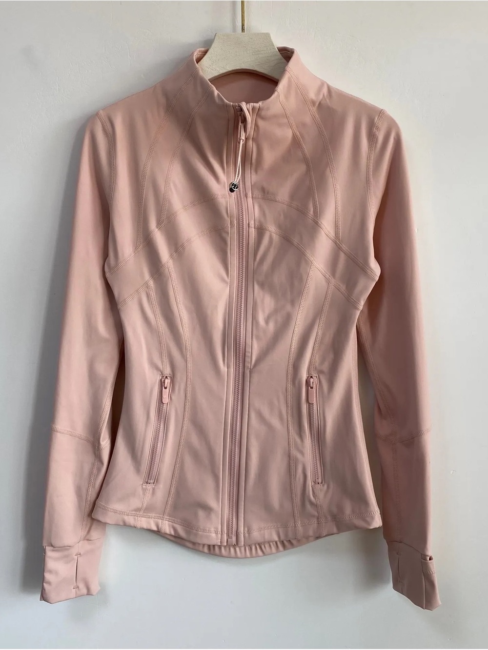 lululemon athletica Soft Pink Zip-Up Utility Jacket